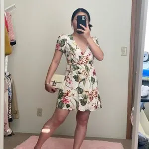 Forever 21 floral wrap dress deals